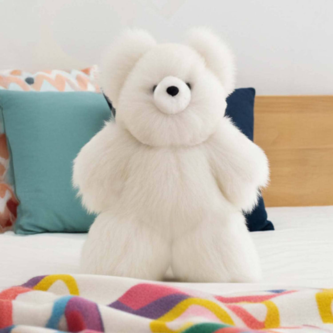 21" Large Alpaca Stuffed Animal - Bear