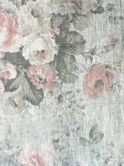 Italian Cotton Floral Scarf