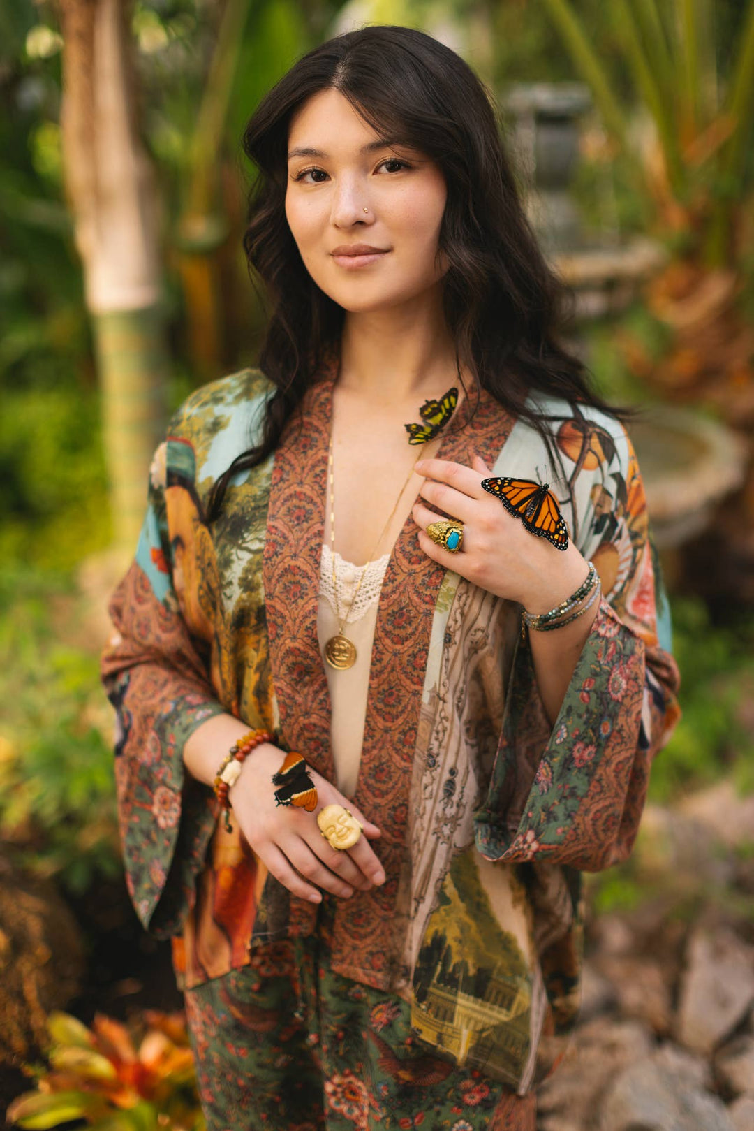 Secret Garden Bamboo Cardigan