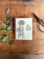 Load image into Gallery viewer, Get Well Soon Cat Card
