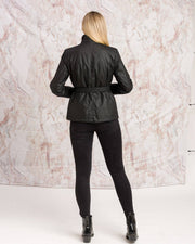 Cara Utility Wax Jacket