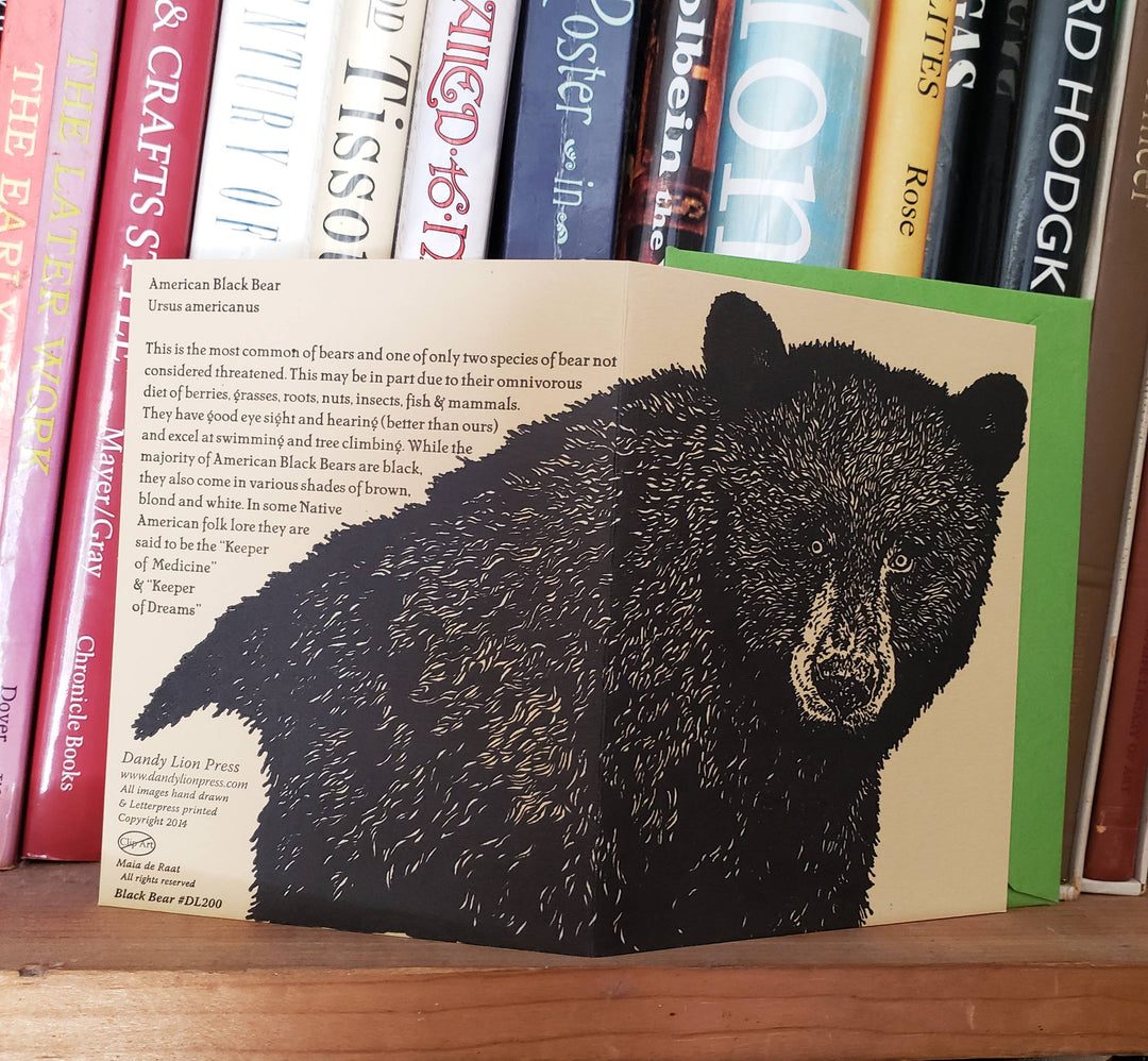Black Bear Card