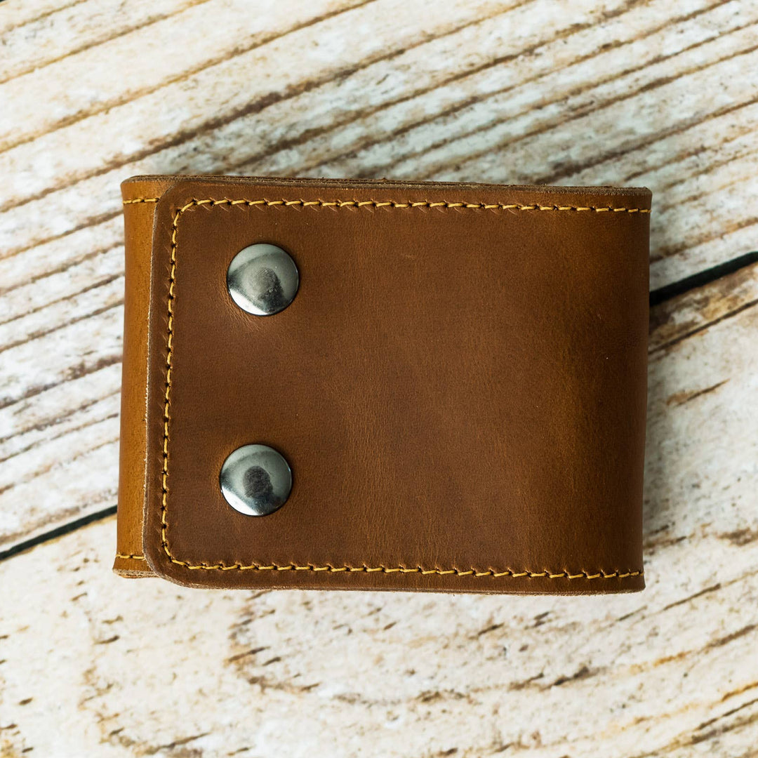 Trifold Leather Wallet