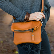 Foldover Crossbody Clutch