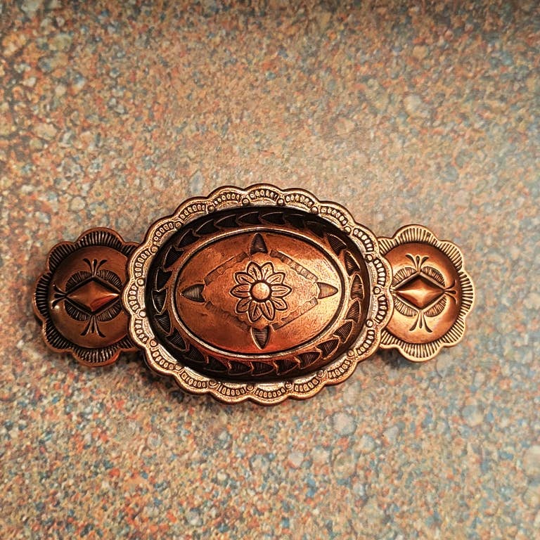 Copper Santa Fe Barrette