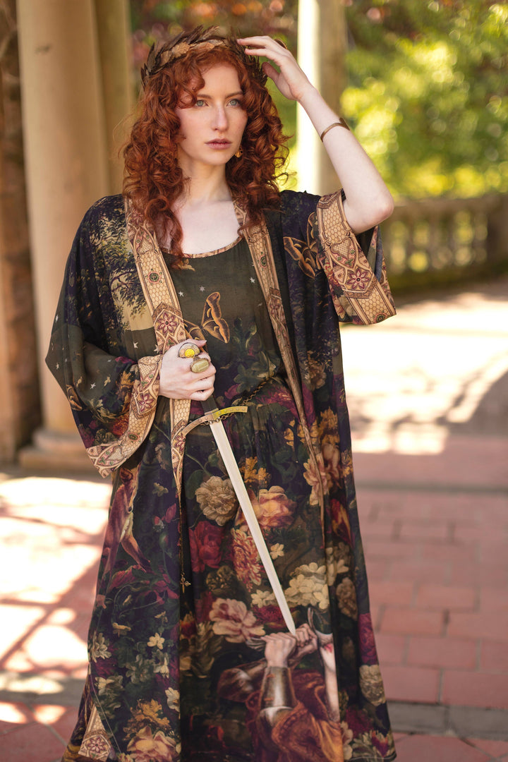 The Messenger Maxi Slip Dress