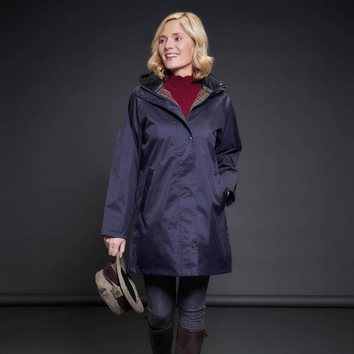 Oxford Waterproof Coat Navy