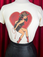 Load image into Gallery viewer, Heart Wrangler Fitted Tee