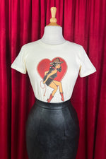 Load image into Gallery viewer, Heart Wrangler Fitted Tee