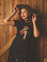 Load image into Gallery viewer, Heart Bandit Fitted Tee