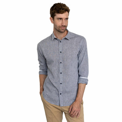 Organic Linen Button Down