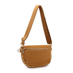 Load image into Gallery viewer, Gizelle-Suede Belt Bag