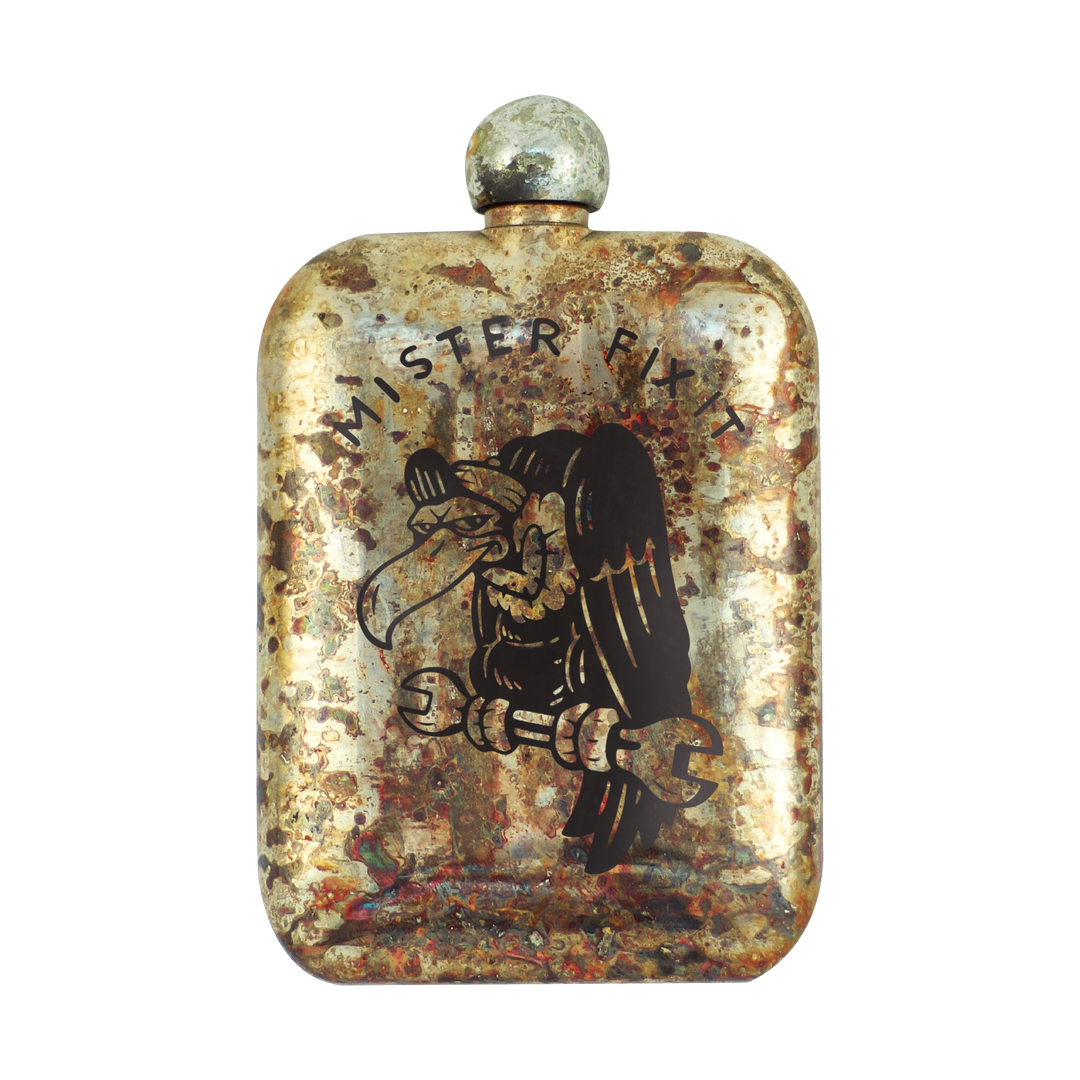 Mr. Fix It Whiskey Flask