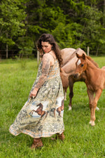 Load image into Gallery viewer, Born To Run Bohéme Long Maxi Slip Dress
