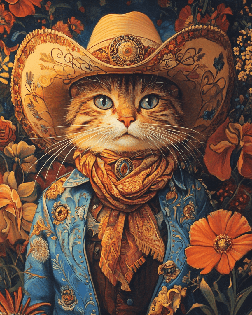 Cowboy Cat Dude