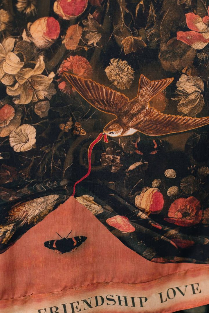 Heart of Gold Maxi Slip Dress