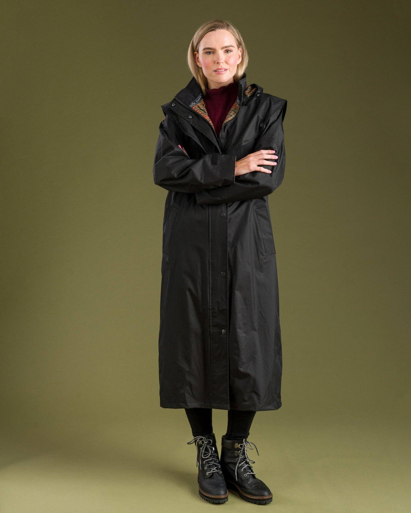 Malvern Waterproof Coat Black