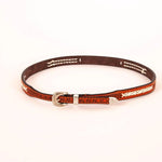 Load image into Gallery viewer, Fargo Tooled Leather Hat band
