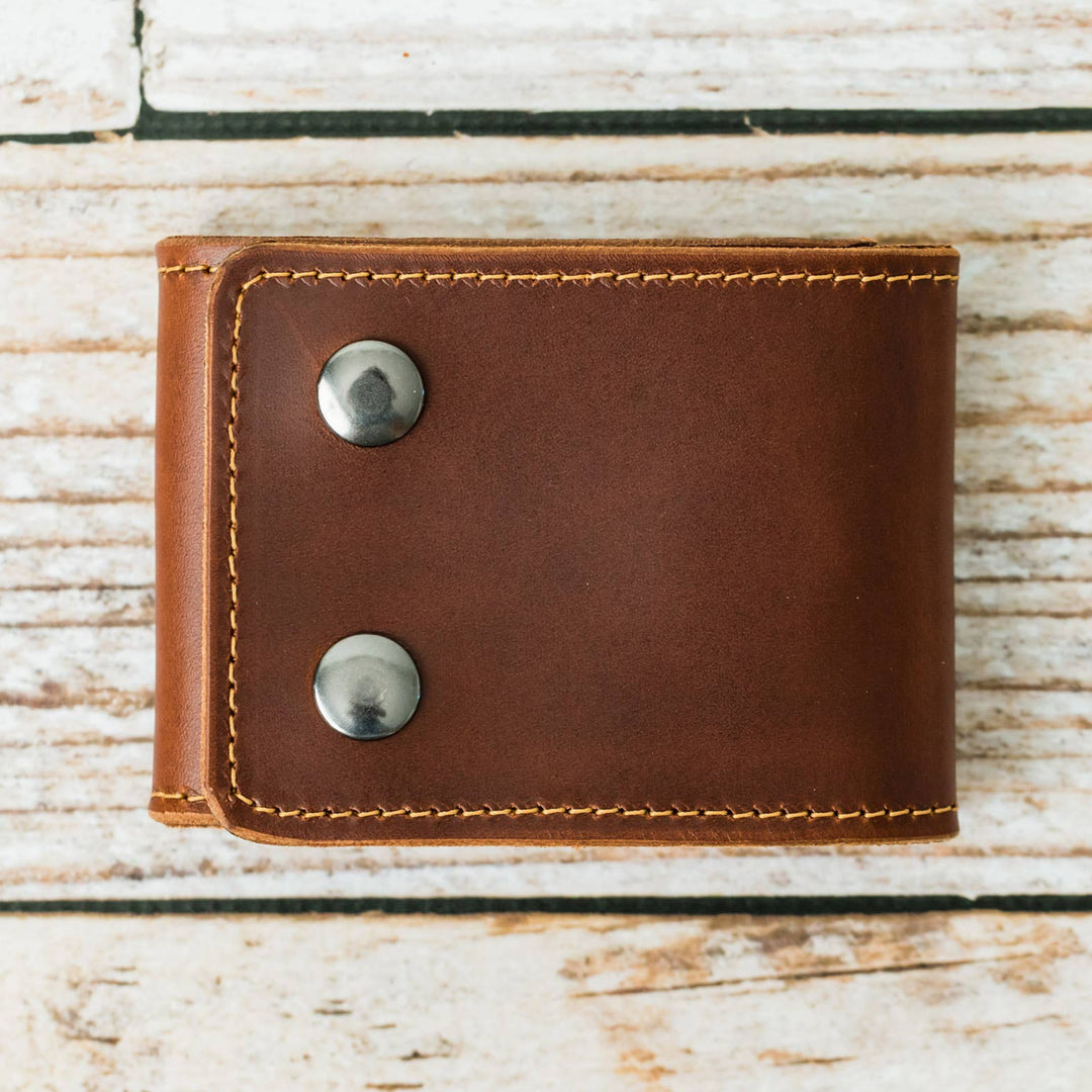 Trifold Leather Wallet
