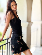 Load image into Gallery viewer, Flower Power Mini Skirt
