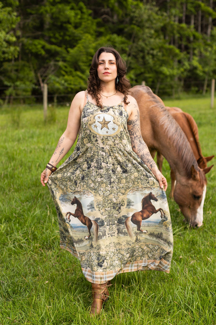 Born To Run Bohéme Long Maxi Slip Dress