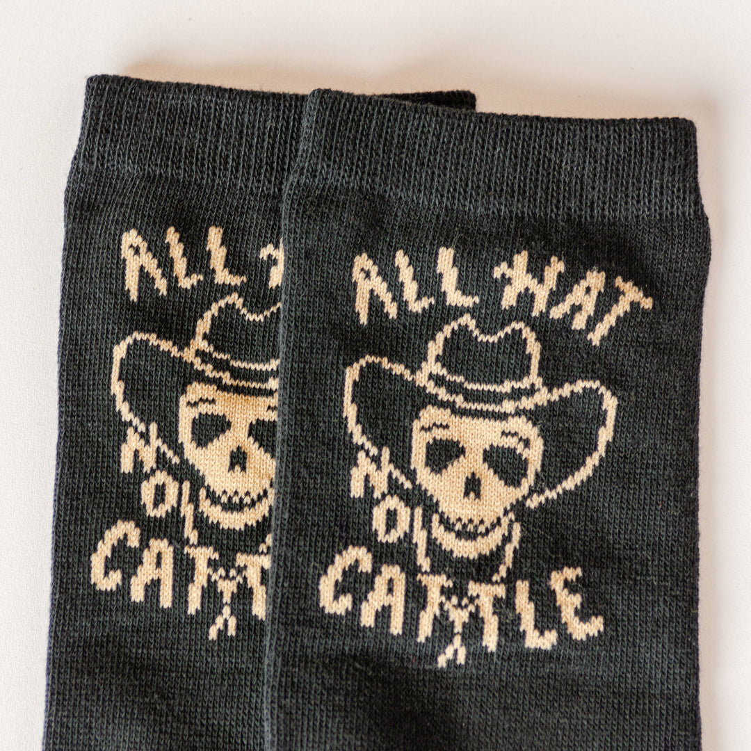 All Hat No Cattle Socks