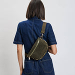 Load image into Gallery viewer, Gizelle-Suede Belt Bag