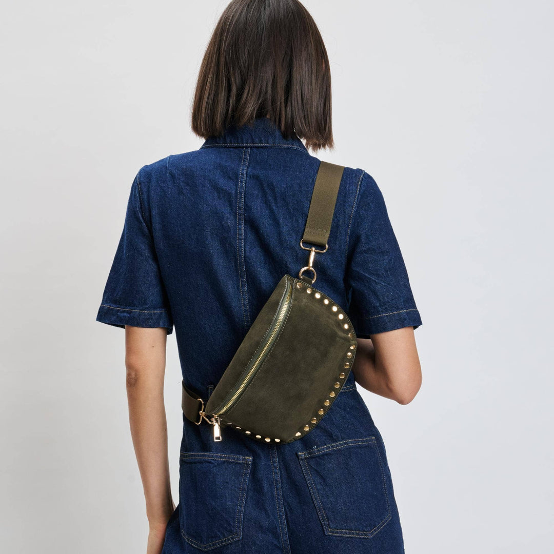 Gizelle-Suede Belt Bag