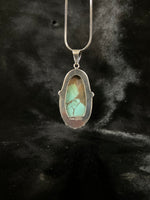 Load image into Gallery viewer, Nevada Turquoise Oval Pendant
