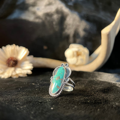 Waterweb Campitos Turquoise Oval Ring