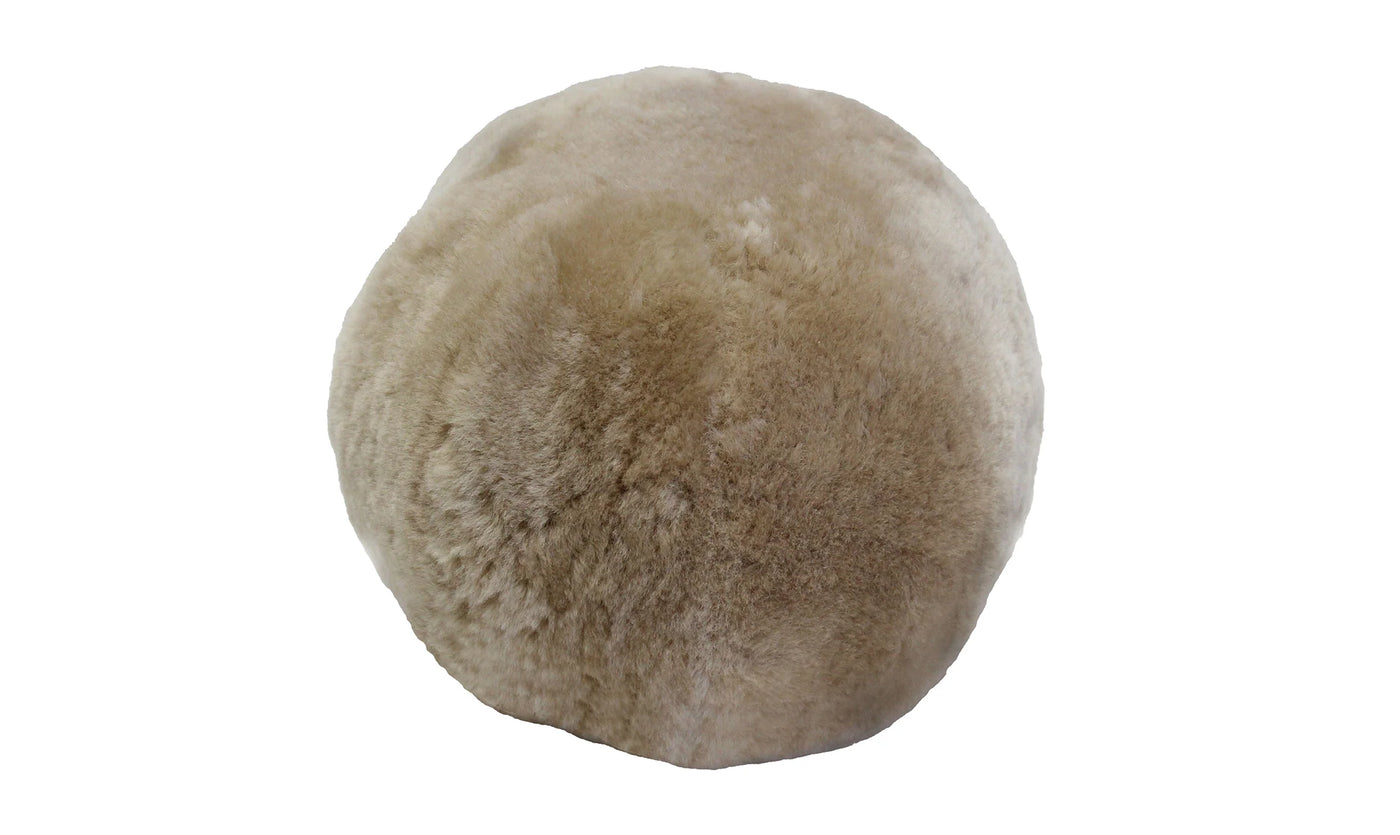 Sheepskin Ball Cushion Nappa