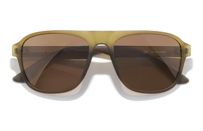 Shoreline Olive Amber Sunglasses