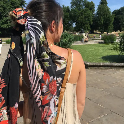 Sibling Extra Large Silk Scarf