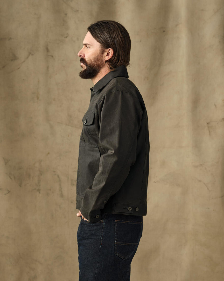 Tin Cloth Short Lined Cruiser Jacket
