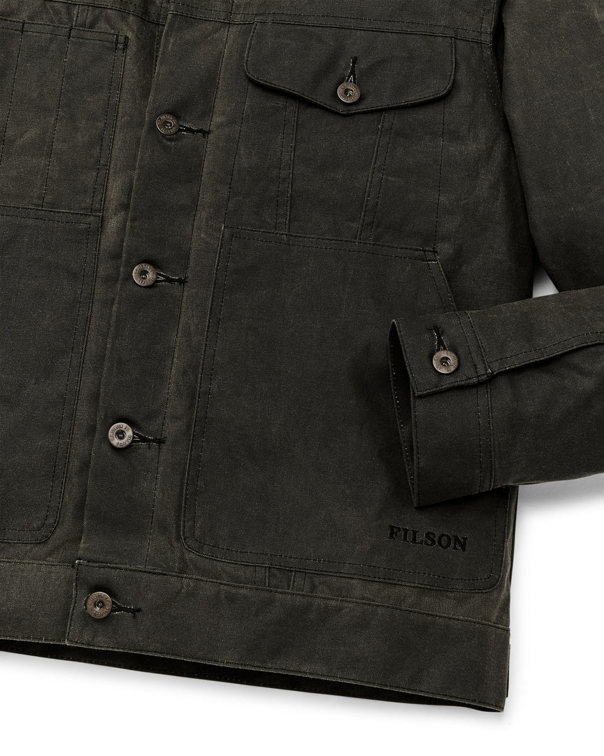 Tin Cloth Short Lined Cruiser Jacket