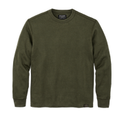 Waffle Knit Thermal Crew Neck