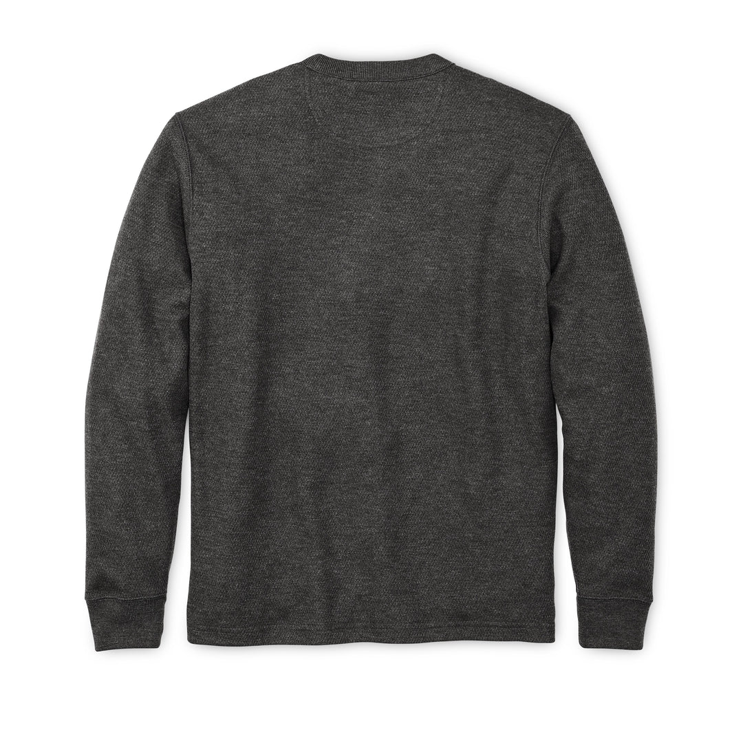 Waffle Knit Thermal Crew Neck