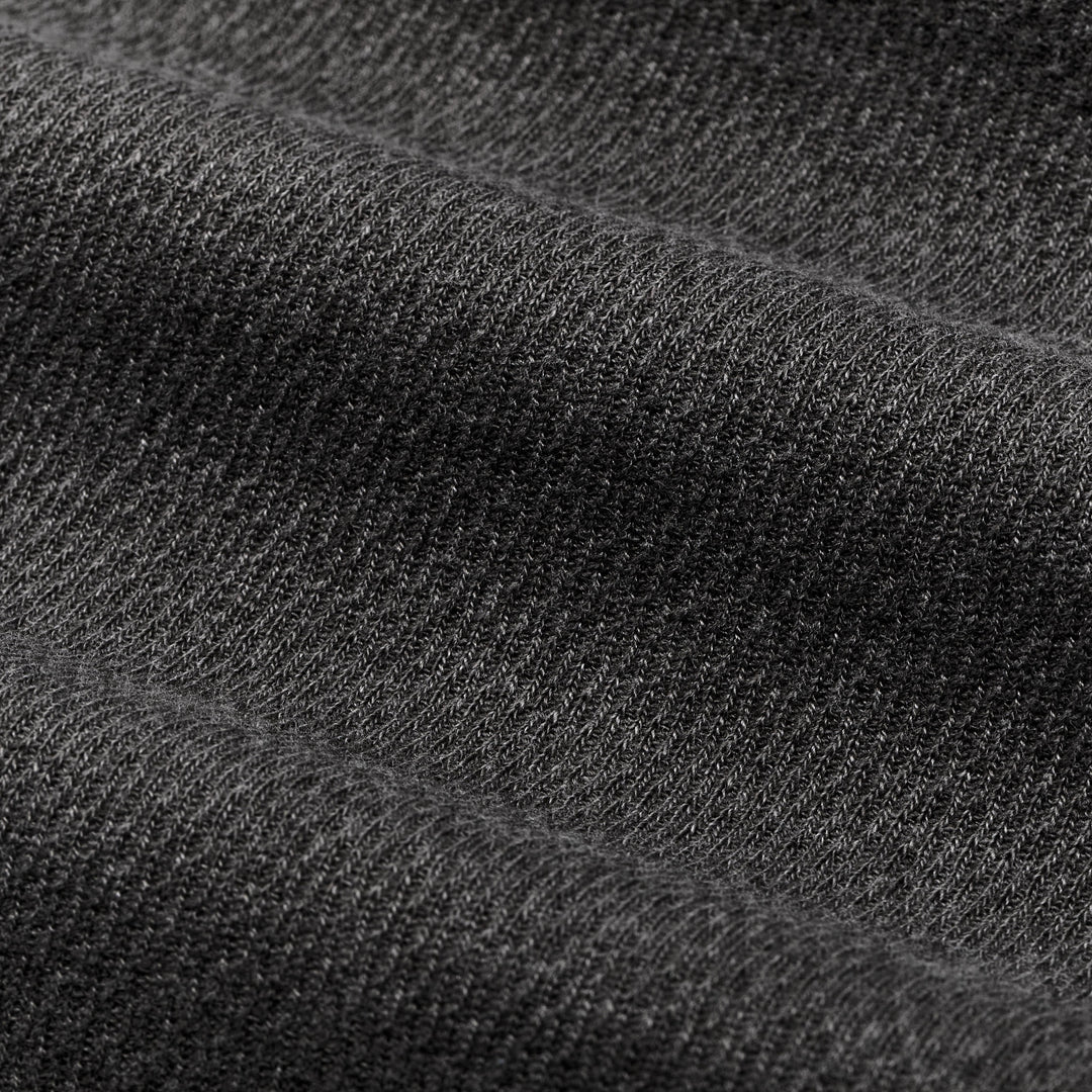 Waffle Knit Thermal Crew Neck