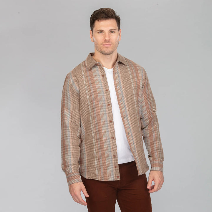 Glen Check Organic Cotton Flannel