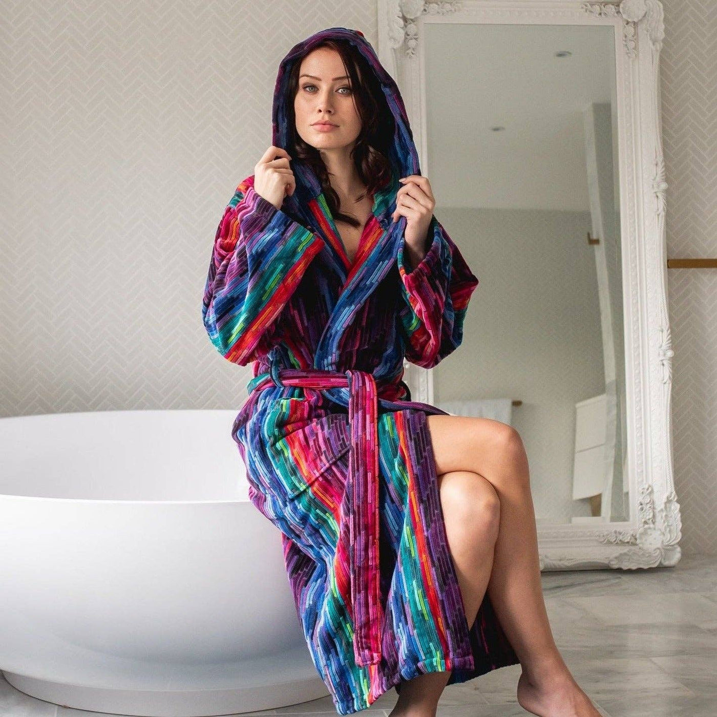 Women's Hooded Dressing Gown