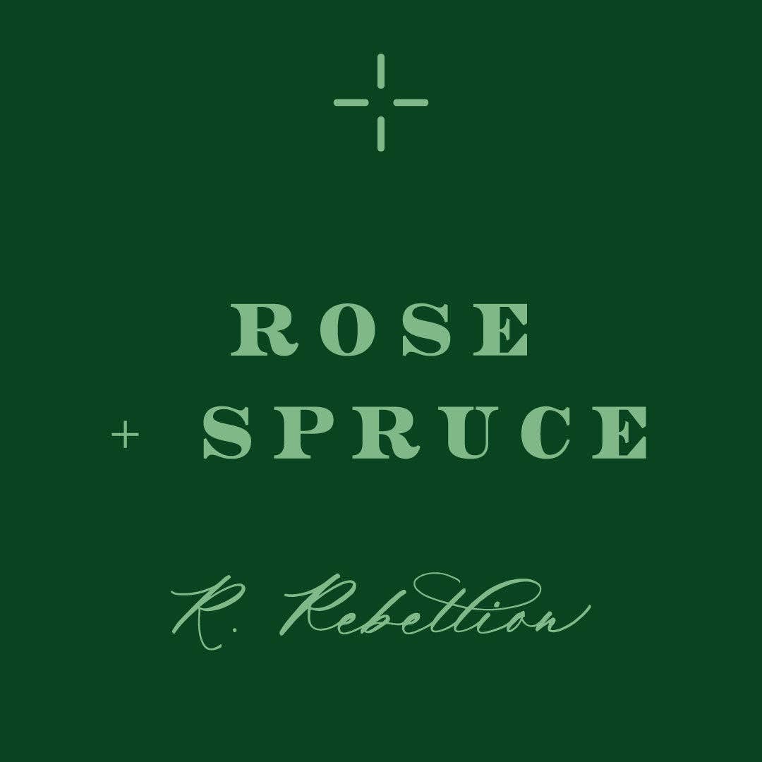 Rose Spruce Candle
