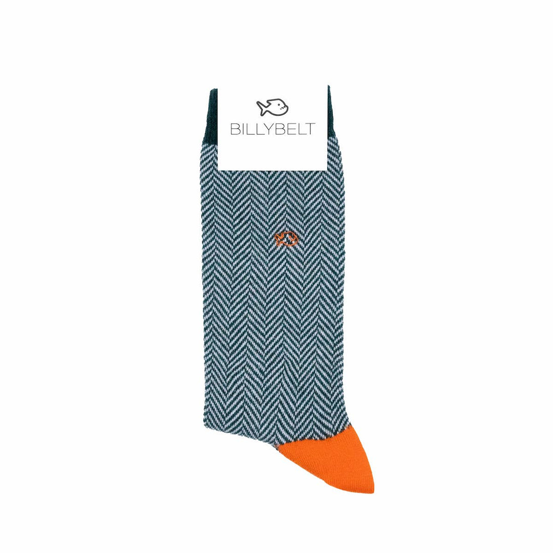 Herringbone Combed Cotton Socks