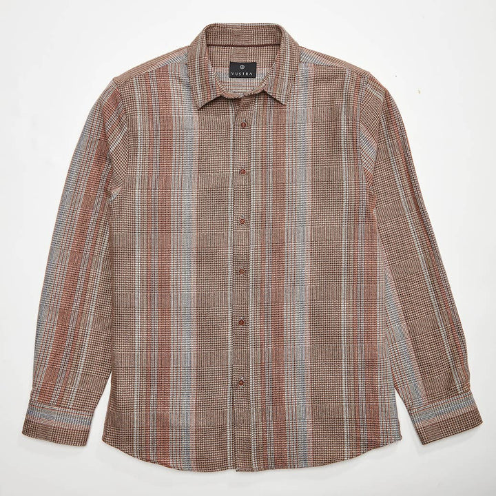 Glen Check Organic Cotton Flannel