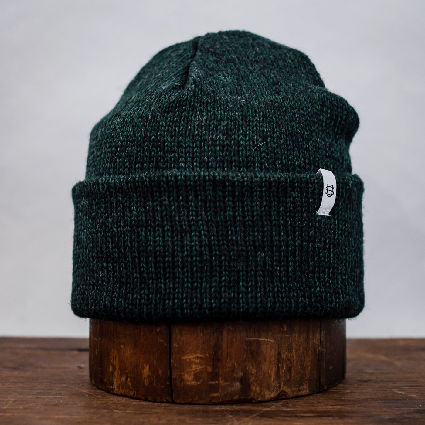 Ragg Wool Beanie Hunter Green