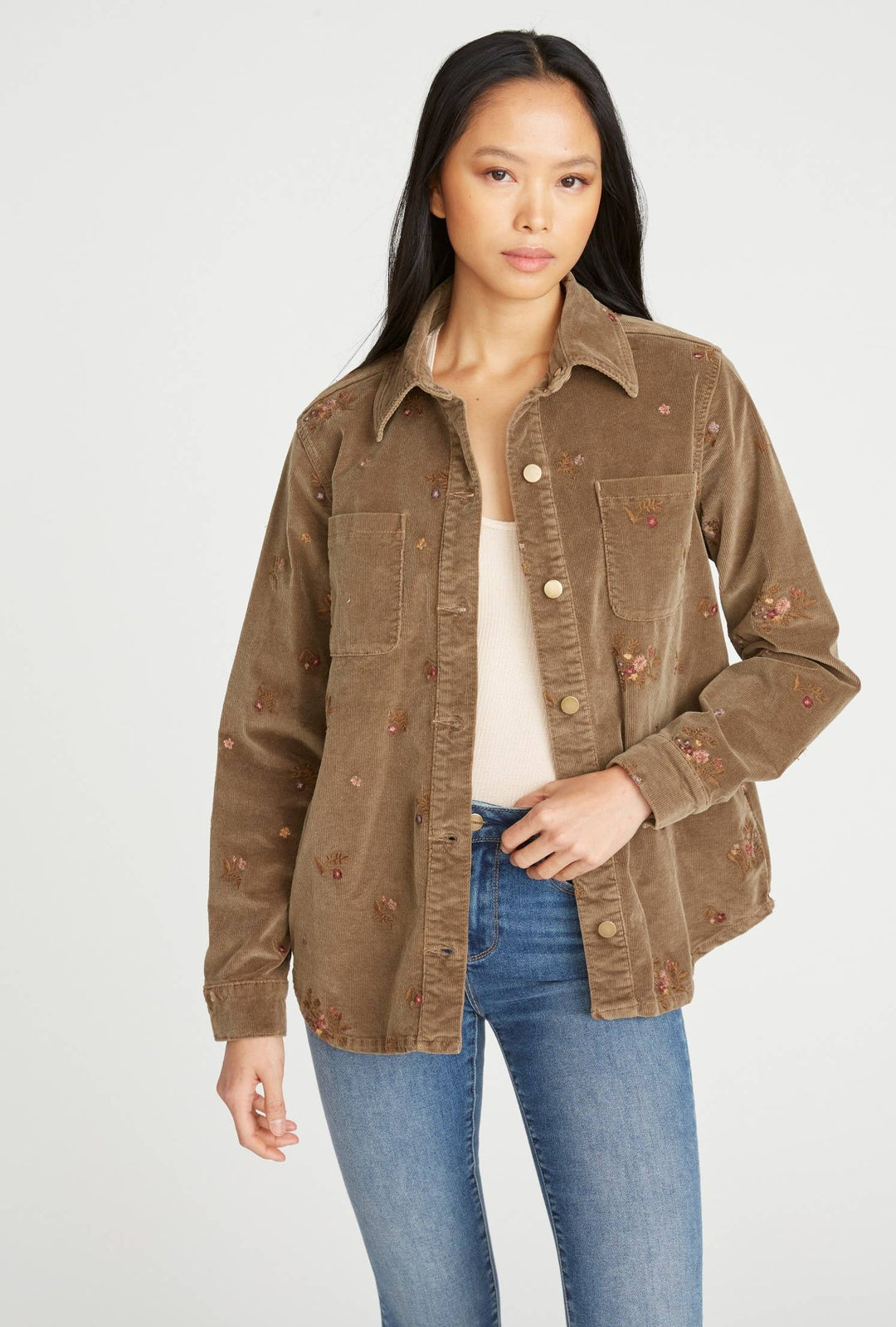 Shayna Corduroy Shirt Jacket