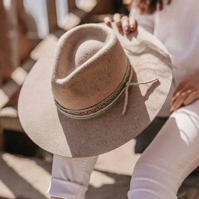 Maldives Moon Felt Fedora