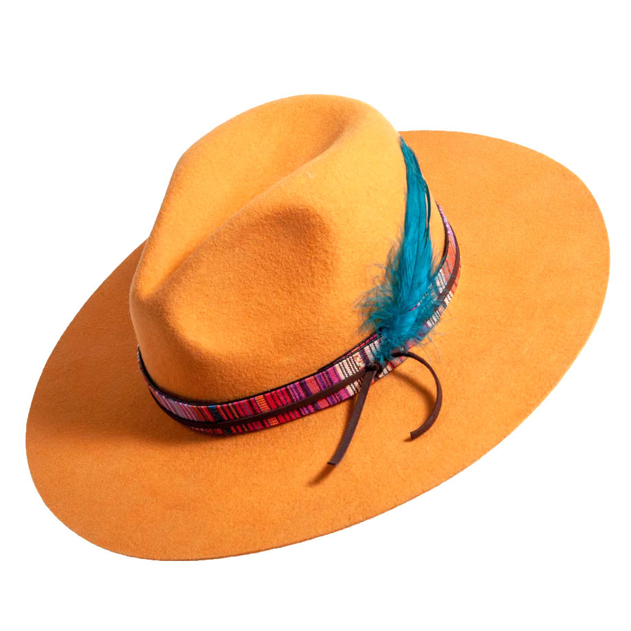 Samir Wide Brim Felt Fedora
