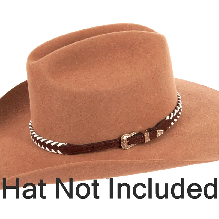 Whippersnapper Leather Cowboy Hat Band