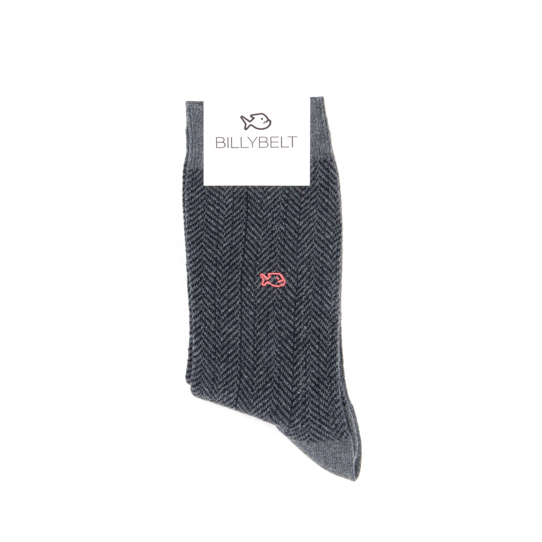 Herringbone Combed Cotton Socks