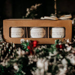 Load image into Gallery viewer, Merry Christmas Gift Candle Set of 3
